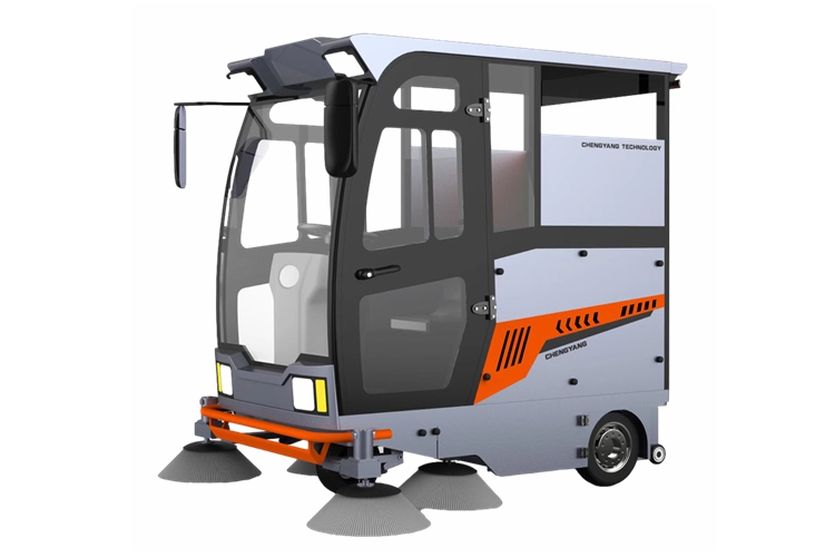 2100全封閉掃地車 （可選配高壓沖洗、排噴）